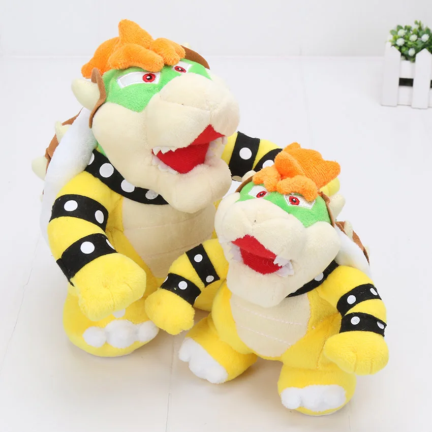 17-22 cm Super Mario Bros Bowser peluche Figure douce peluche poupée nouveau Super Mario jouet