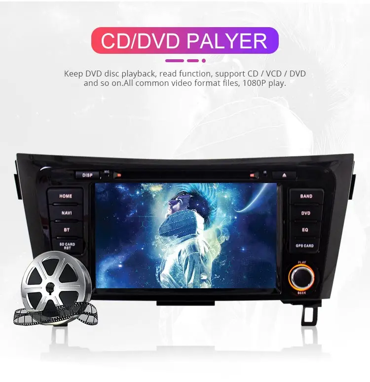 Sale Besina Android 9.0 Car DVD Player For Nissan X-Trail XTrail T32 Qashqai J11 T31 Multimedia GPS Navigation Stereo 2 Din Car Radio 4