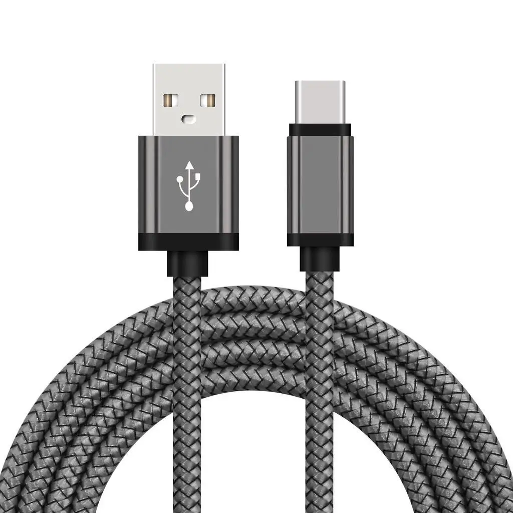 Двойной 2.1A Переходник USB для зарядки в машине+ 1 м USB C Быстрый зарядный кабель для передачи данных для samsung Galaxy A3 A5 A7 samsung S8 S9 S10 A8 шнур - Тип штекера: 0nly Type c cable