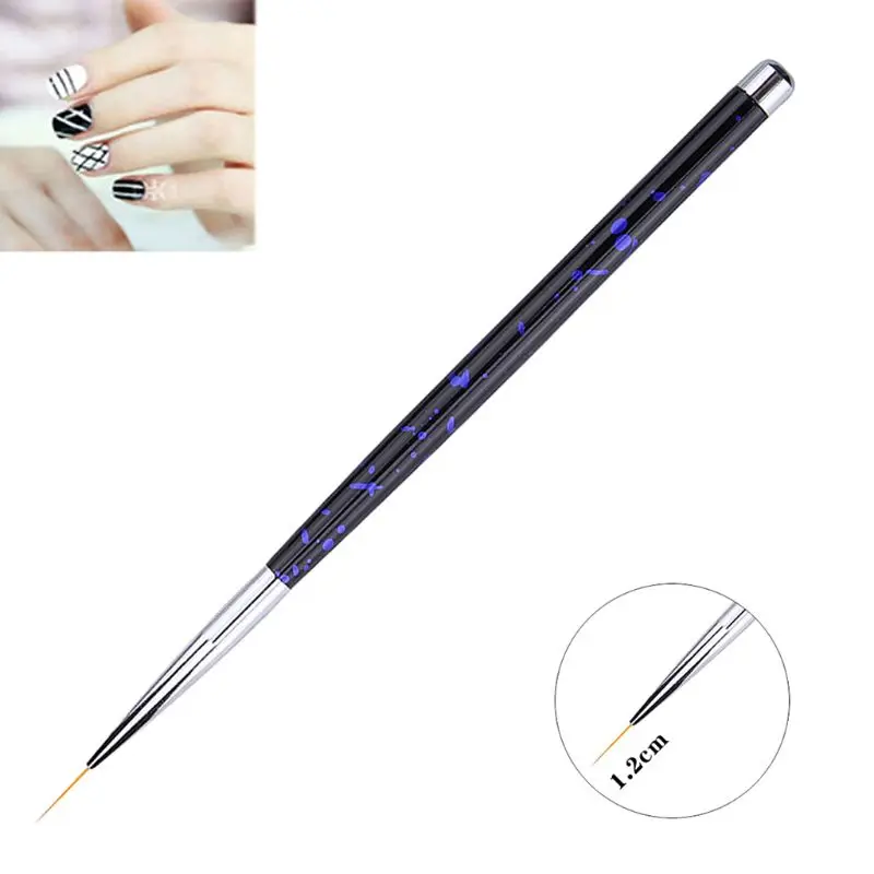 3 шт дизайн ногтей ручка живопись гвозди принадлежности расческа кисти набор Инструменты для маникюра «сделай сам»