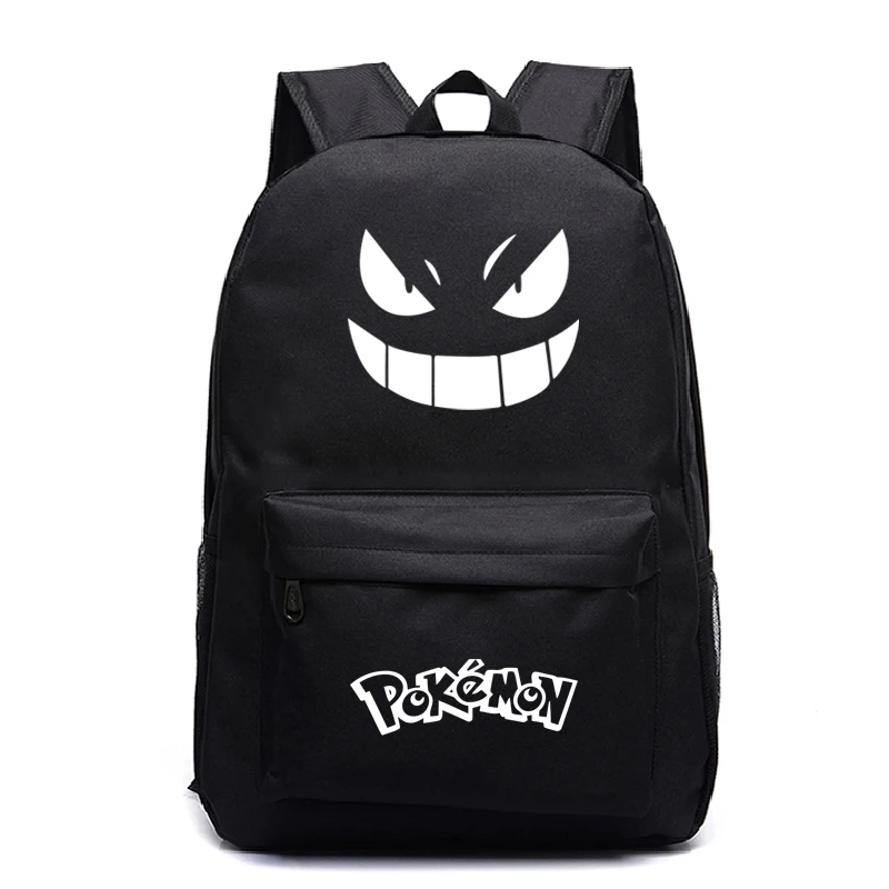 Покемон Рюкзак Книга мешок красивый обратно в школу подарок рюкзак Gengar школьные сумки красивые Ученики Школьный рюкзак