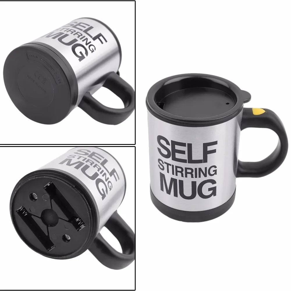 Electric Automatic Coffee Mixing Cup / Mug Drinkware Stainless Steel Cup Coffee Mug Self Stirring Tea Tool coffee maker