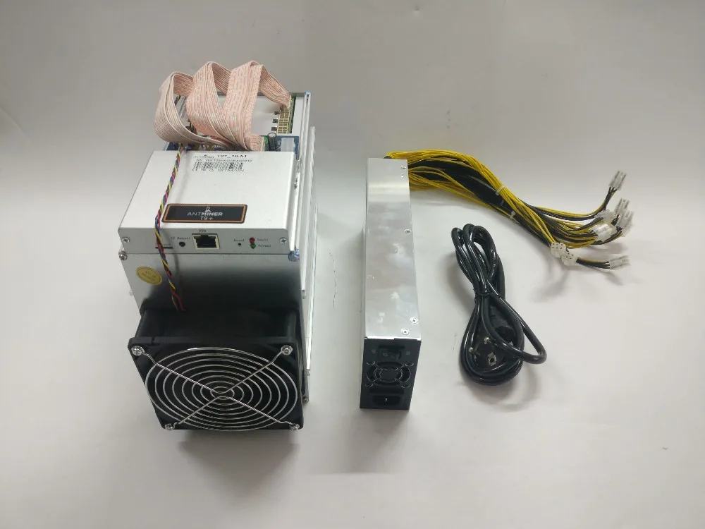 Используется AntMiner T9+ 10,5 T Биткоин Майнер с PSU Asic Майнер новейший 16nm BCC BCH Майнер Биткоин Майнер