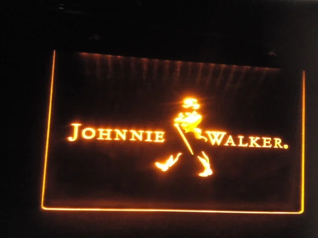 B22 Johnnie Walker светодиодные неоновые световые вывески для виски винного бара|sign led|sign