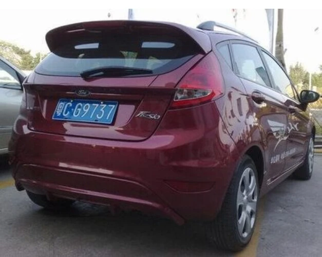 Праймер ABS Задняя Крышка багажника AERO крыло спойлер для Ford Fiesta хэтчбек 2009 2010 2011 2012