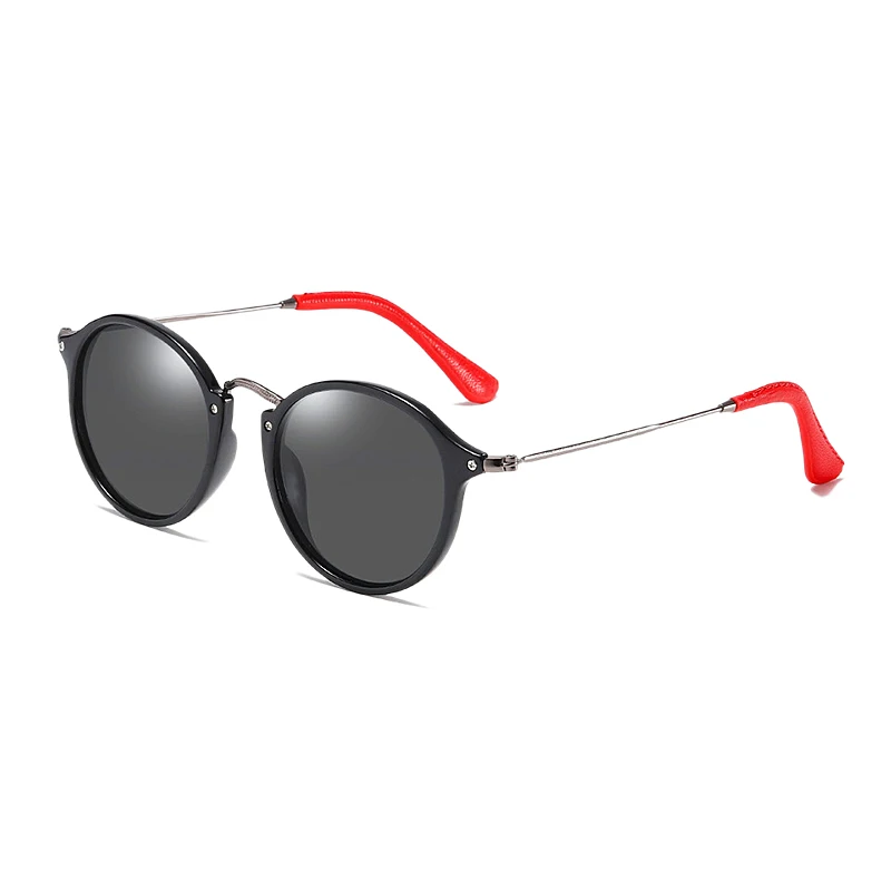 KEITHION брендовые Модные солнцезащитные очки унисекс поляризованные зеркальные солнцезащитные очки для вождения круглые мужские очки для мужчин/женщин