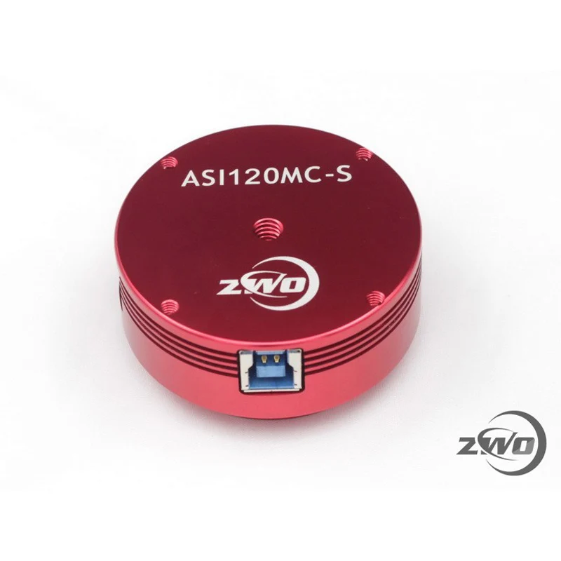 

ZWO ASI120MC-S Color Astronomy Camera ASI Planetary Solar Lunar imaging/Guiding High Speed USB3.0