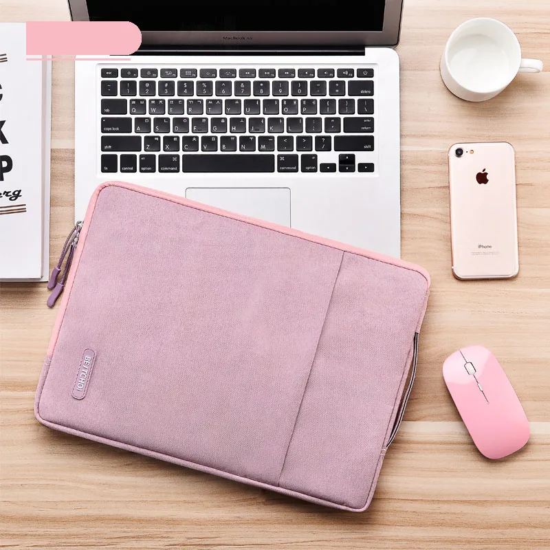 Чехол для ноутбука huawei Matebook 13 Magicbook 14 кейс для ноутбука lenovo Macbook Air 13 microsoft Surface Pro 6 - Цвет: Pink