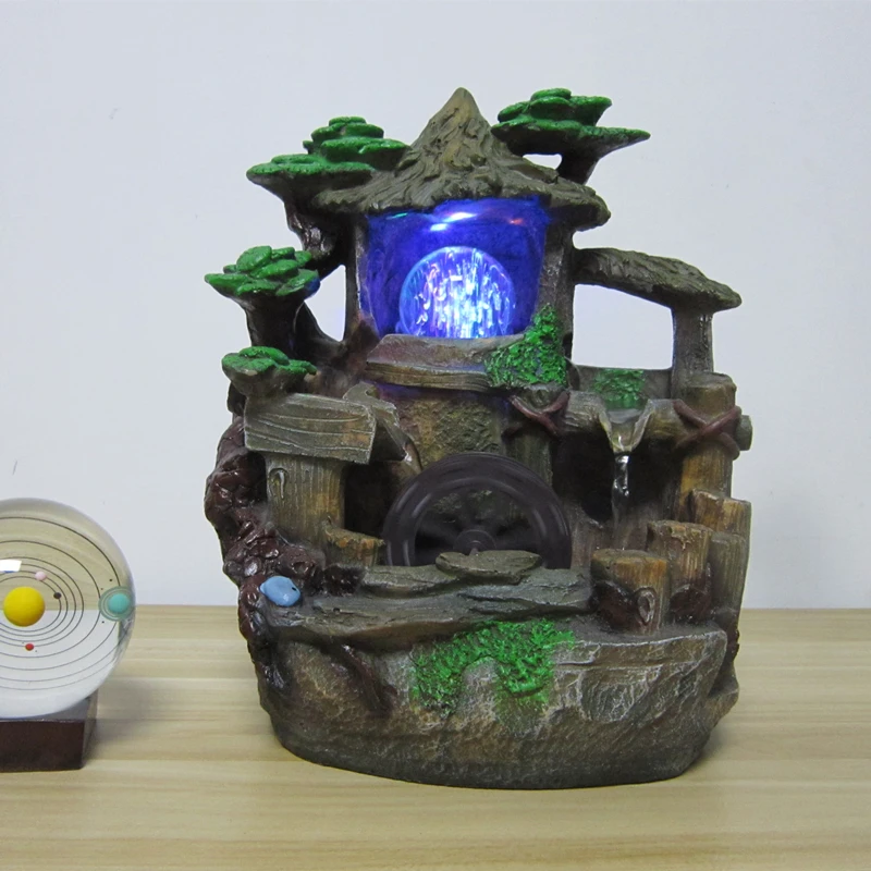 

Rishan Fengshui 695 Water Fountain Desktop Humidifier Ornament Office Home Decoration