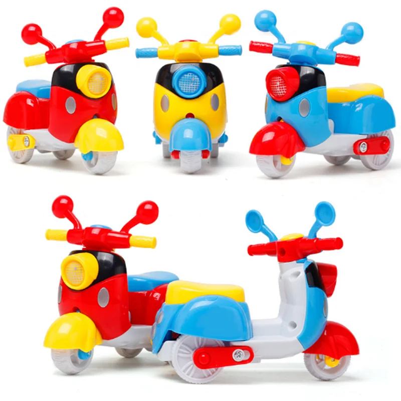

1Pc Mini Plastic Inertia Motorcycle Car Simulation Motorcycle Early Learning Baby Kids Toys for Children Funny Game Lovely Gifts