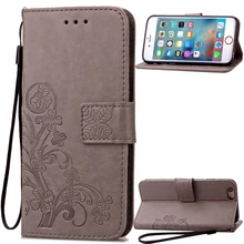 Trébol libro funda para apple ipod touch 5 6 touch5 Cubierta de Cuero Del Tirón Capa Luxry Touch6 Teléfono Móvil Accesorio capa cas