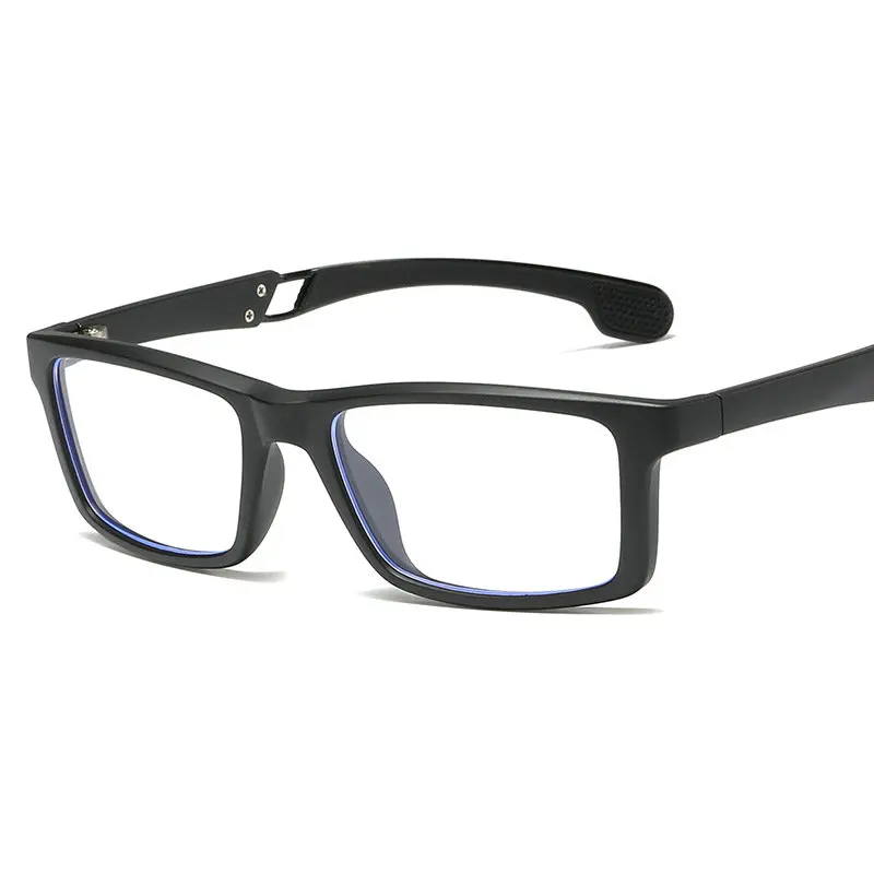 Квадратное компьютерное стекло es блокирующее стекло es прозрачные оправы для глаз для мужчин ретро мужские очки против голубого излучения FML