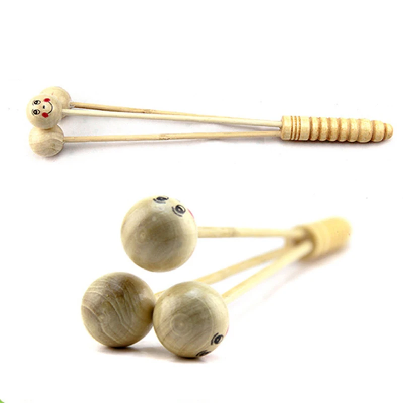 5x Healthsweet Wooden Back Massage Stick Muscle Trigger Point