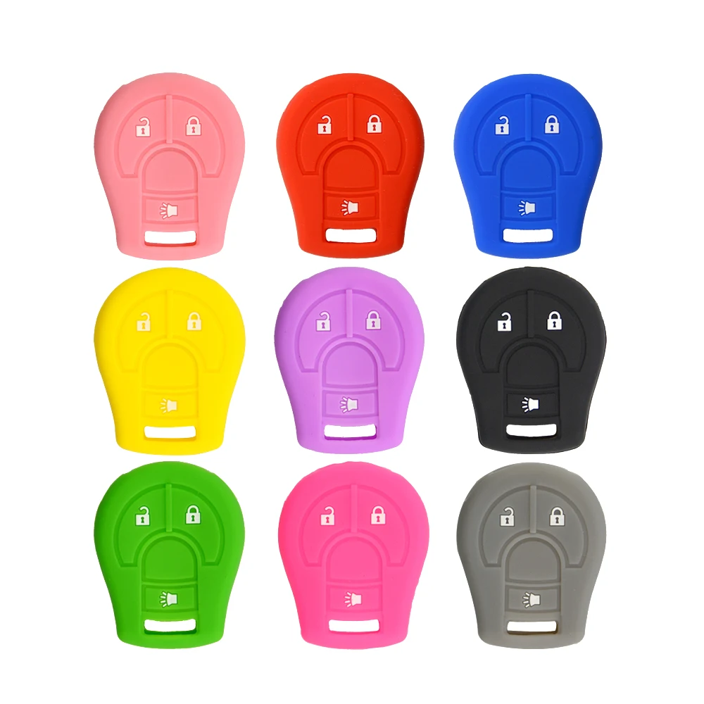 4 button silicone car key for Nissan 1