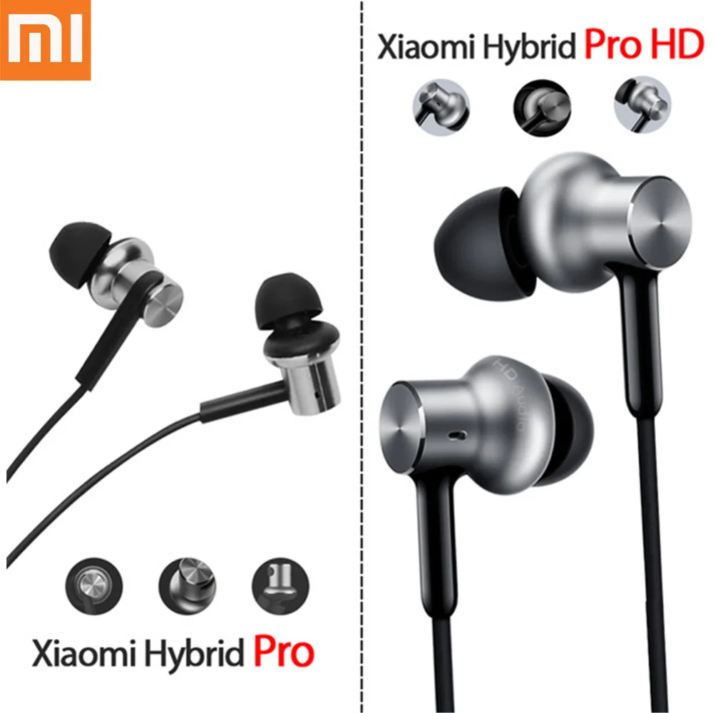 Original Xiaomi Hybrid Pro HD Earphones Noise Cancelling Xiaomi Mi