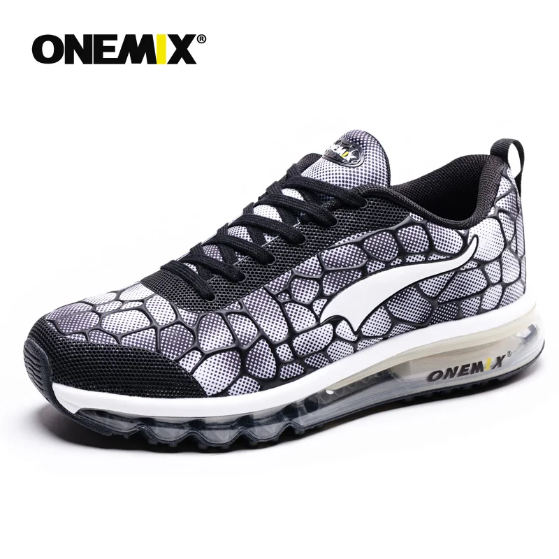 Onemix New men's Running Shoes Breathable Outdoor Athletic Walking Sneakers hommes sport chaussures de course plus size 35-47
