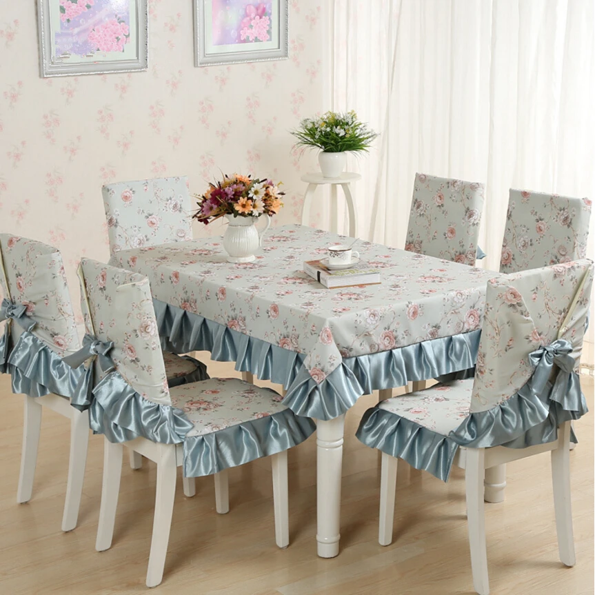 

13 pcs/set New Arrivel Flower Tablecloth Embroidered Tablecloths,Wedding Table Cloth Chair Cover,Luxury Tablecloths Chair Covers