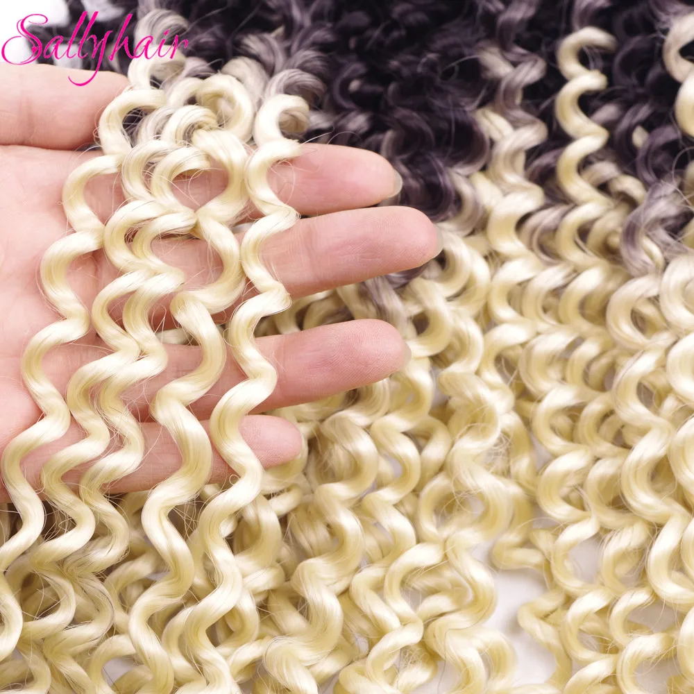 Sallyhair Water Wave Omber Braiding Hair Extension (35)