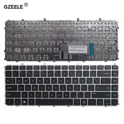 GZEELE Новый Ноутбук США клавиатура для HP Envy 6-1151sr 4-1255er 4-1256er 4-1257er 4-1257sr с рамкой