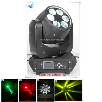 

2 with fly case/lot bee eye Moving Head 6x25w DJ Disco Party Club LED Beam Lighting Effect