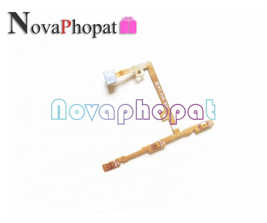 

Novaphopat TOP Switch on/off Volume Ribbon For Vodafone Smart Prime 7 VFD600 Power Button Flex Cable Replacement + tracking