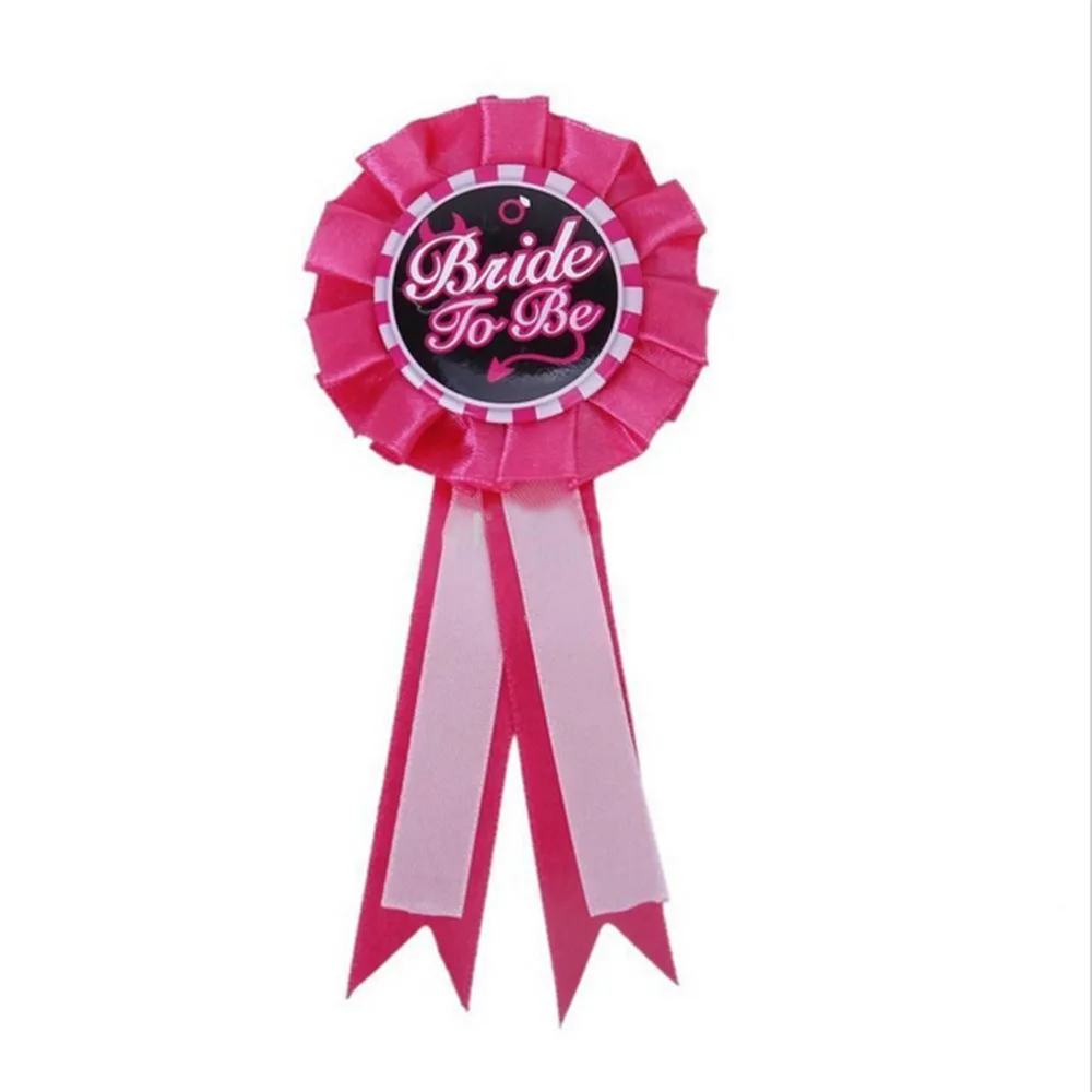 

Party Supplies Pink color Hen Bachelorette Party bride to be Rosette Badge Hen Night Girls Party Decor Supply