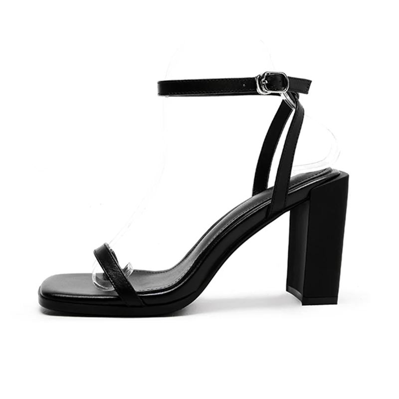 Doratasia/ г. брендовые модные летние босоножки из натуральной кожи женские Вечерние туфли на высоком каблуке с ремешком на щиколотке