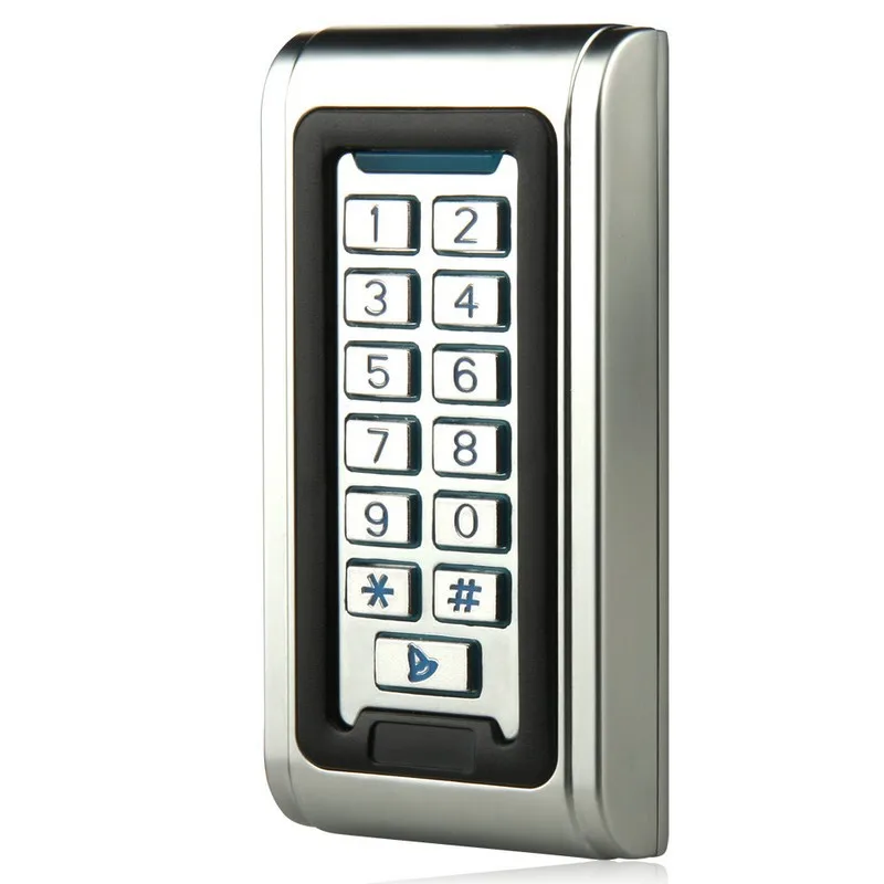 Полный RFID считыватель двери Система контроля доступа комплект Электрический магнитный замок + блок питания + входная клавиатура + пульт