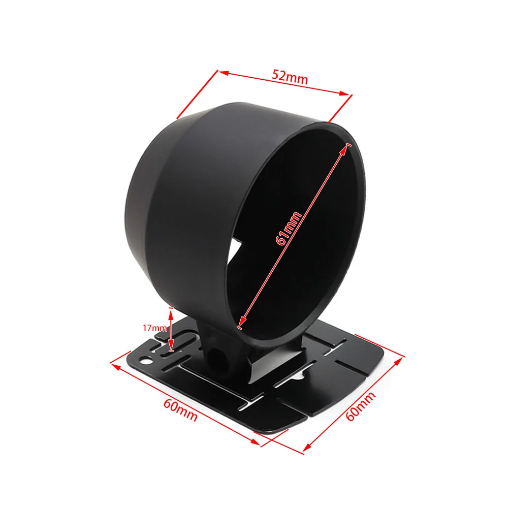 Черный манометр CNSPEED кронштейн 60 мм измеритель Rcing Pod калибр чаша держатель для