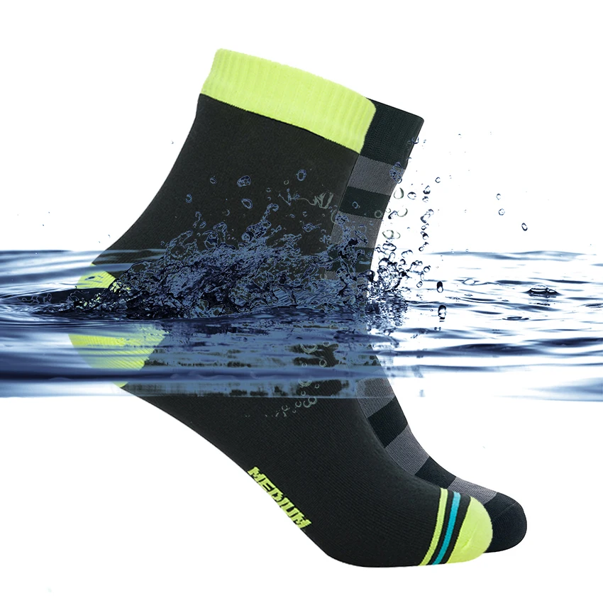 تنفس للماء الجوارب الخيزران تشغيل الدراجات الجوارب الرجال النساء خفيفة الرياضة في الهواء الطلق الصيد المشي لمسافات طويلة التخييم التزلج جو...