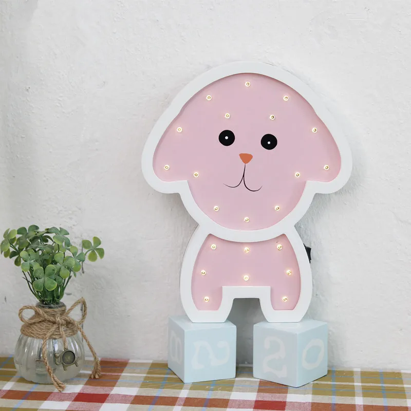 Fashion Nordic wooden night light LED children's room decor bedside lamp cute kids gifts toys wall lamp lampara infantil80522 Fashion Nordic wooden night light LED children's room decor bedside lamp cute kids gifts toys wall lamp lampara infantil80522