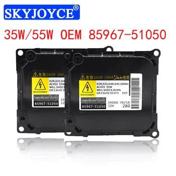 

35W 55W D2S D4S OEM HID Ballast Car Headlight Computer Control Unit DDLT003 85967-51050 85967-52020 For Japan Car ES350 hid bulb