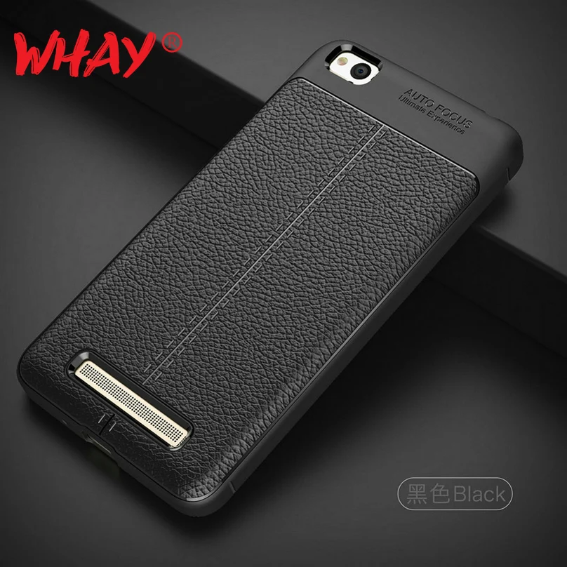 WHAY PU Leather Case For Xiaomi Redmi 4A Cover Shockproof Xiomi 4a Fundas Redmi4A Redmi4x |