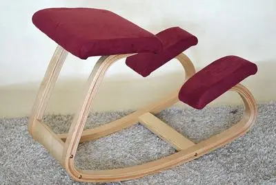 Эргономичный стул на коленях домашняя офисная мебель эргономичная качалка деревянная на коленях компьютерное кресло дизайн - Цвет: 6