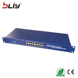 1000 м 16 Ethernet порт Gigabit Оптическое волокно коммутатора ethernet
