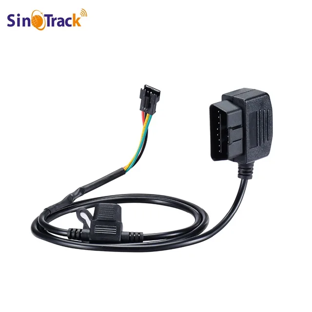 $US $12.99  12V 16 Pin OBD OBD2 OBDII Power Adapter Extension Connector Cable for GPS tracker