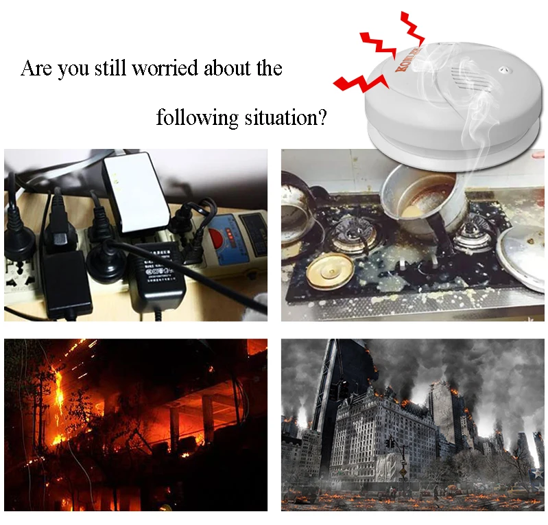 Smoke and Temperature combination detector (2)