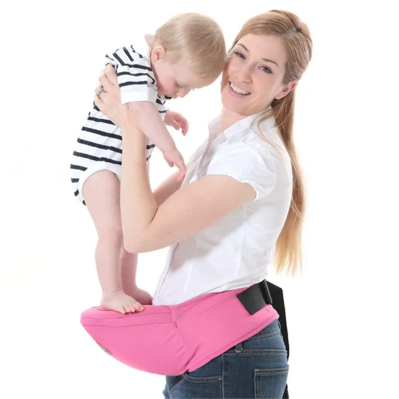 

Drop shipping Hipse a Child's Carrying for Baby Hipseat Waist Stool Portable Front Facing Ergonomic Baby Hip Seat Carrier