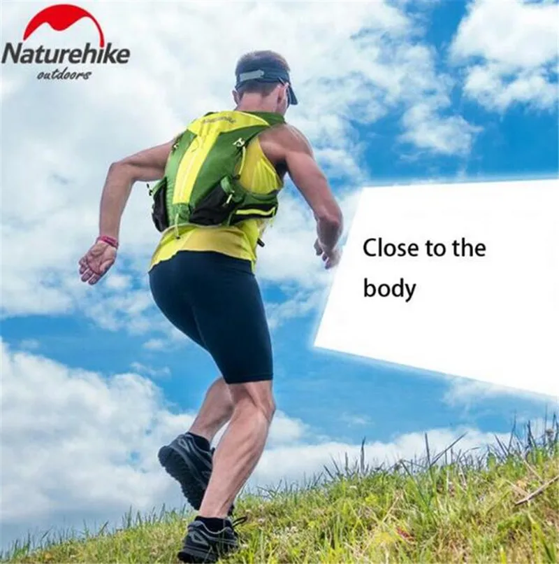 Naturehike Men Women 12L Outdoor Hiking Trekking Backpacks Lighweight Marathon Backpack Close Fitting Tactical Packs Running Bag Naturehike Men Women 12L Outdoor Hiking Trekking Backpacks Lighweight Marathon Backpack Close Fitting Tactical Packs Running Bag
