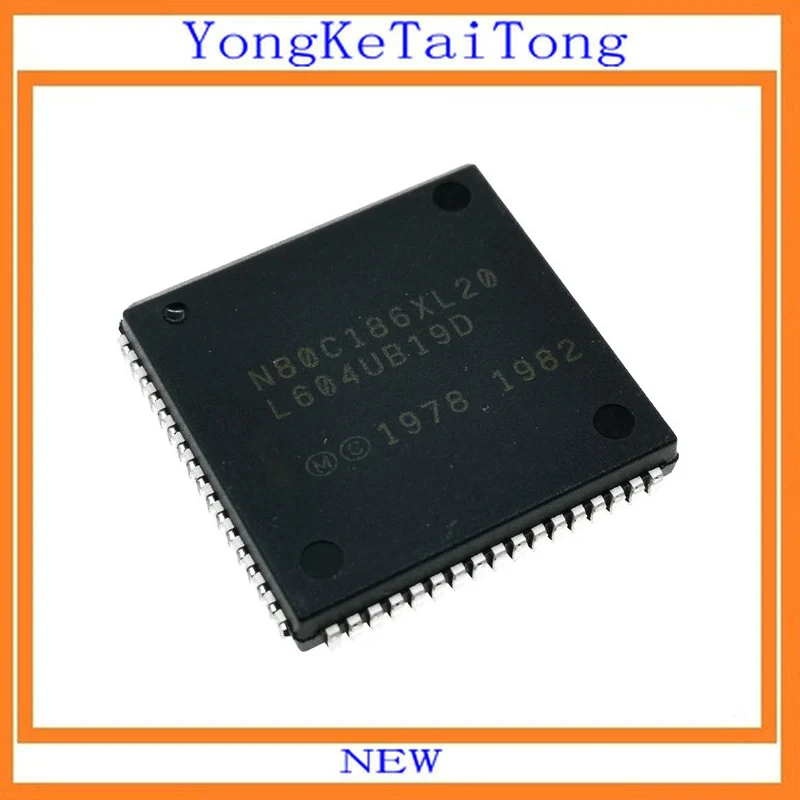 

10PCS/LOT N80C186XL20 N80C186 N80C186XL 80C186 PLCC68