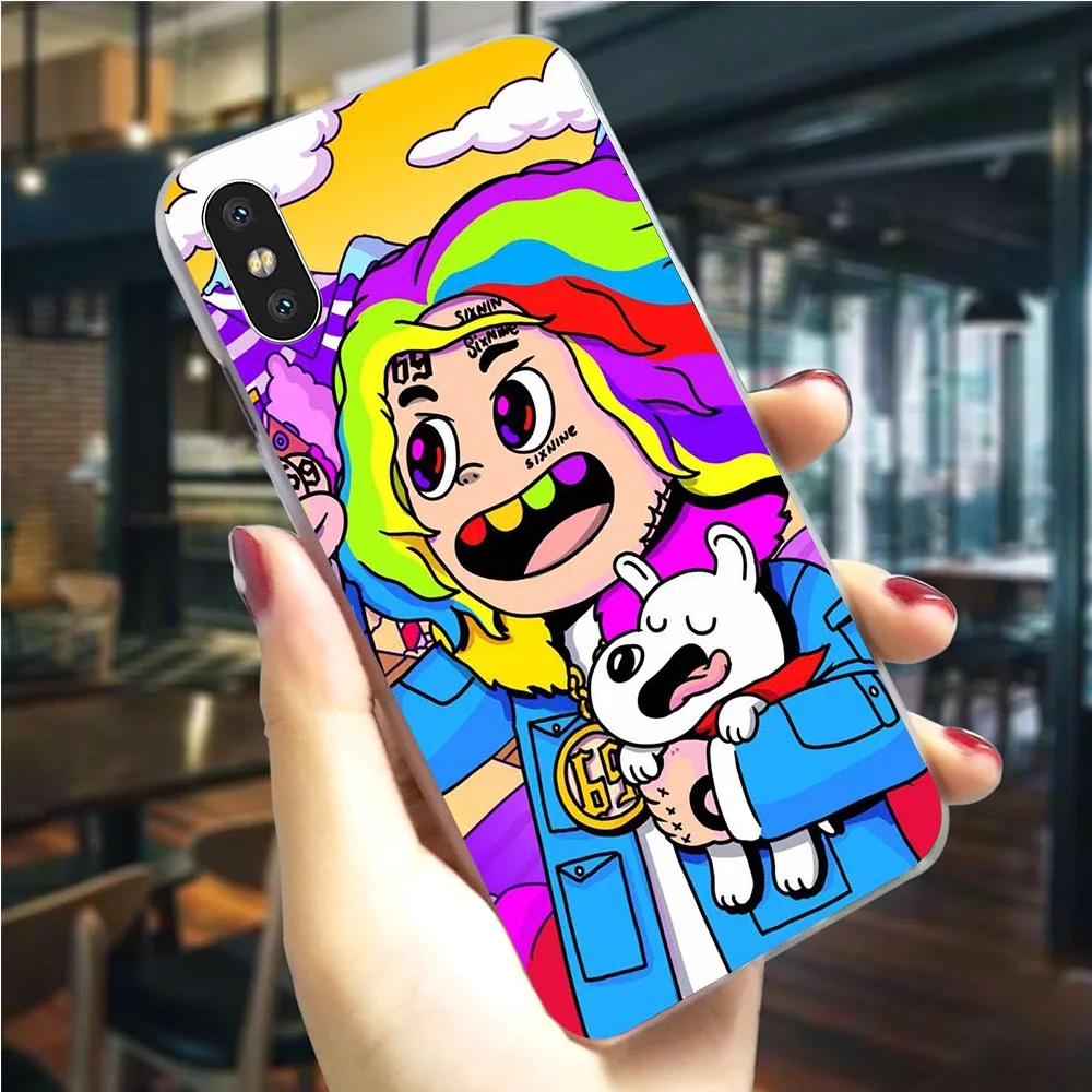Чехол для телефона Tekashi69 6ix9ine Tekashi 69 чехол iPhone X 5 8/7 SE 6 6S/6 6S Plus 7 9 XS XR Xs Max Жесткий
