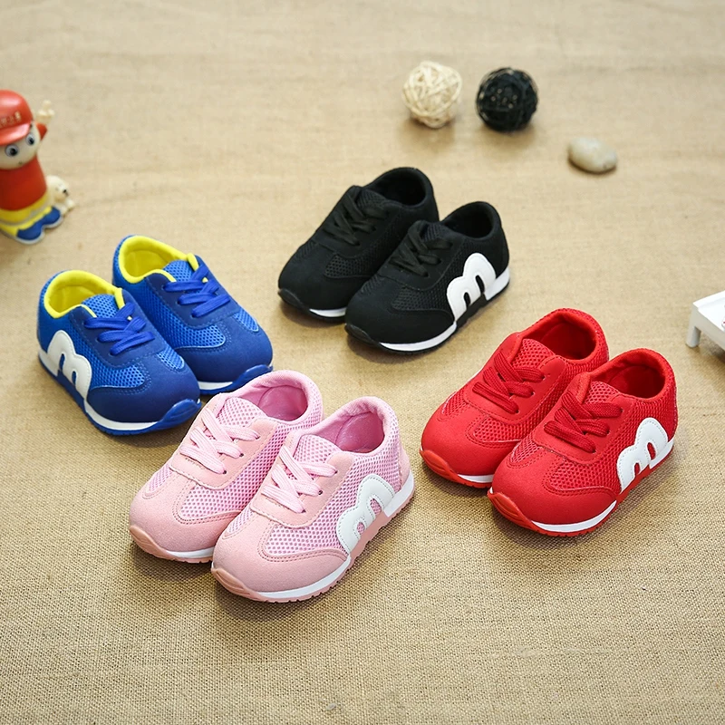 أطفال أحذية الأولاد أحذية الموضة 2018 ربيع جديد الصيف شبكة تنفس الطفل الفتيان الأحذية الرياضية تنيس infantil أحذية حجم 21-30
