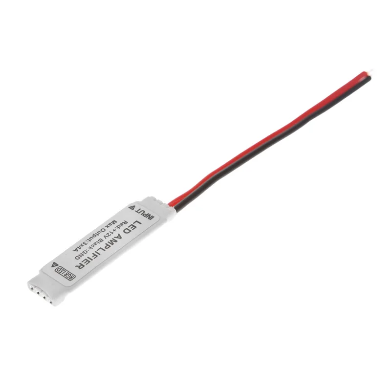 Мини усилитель сигнала ретранслятор для 5050 3528 SMD RGB светильник ная лента 12 В