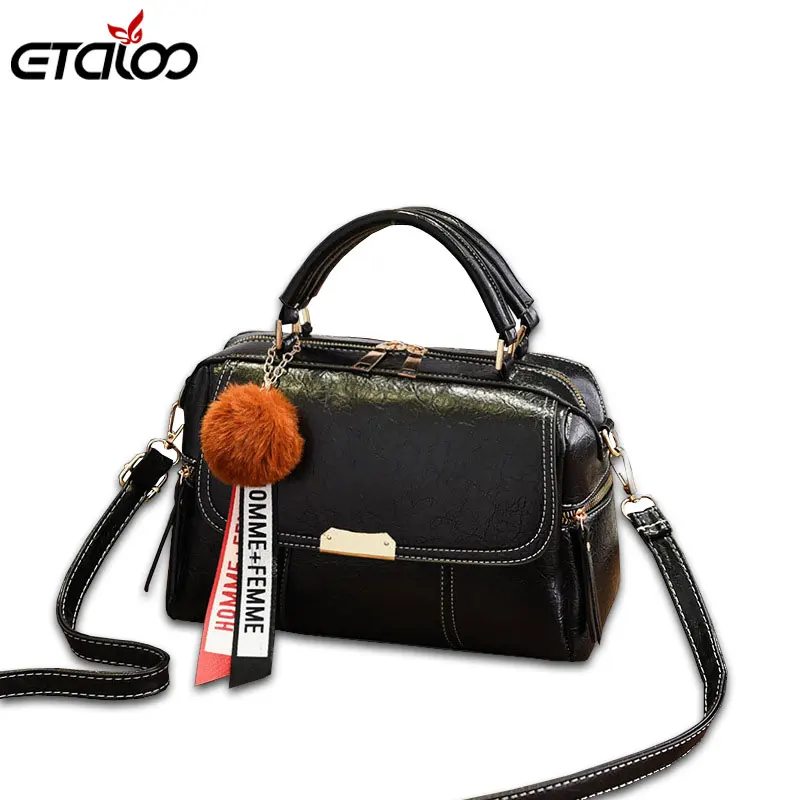 

Women Handbags Leather Shoulder Bags Female Large Capacity Casual Tote Bag Bucket Purses Handbags Sac Femme