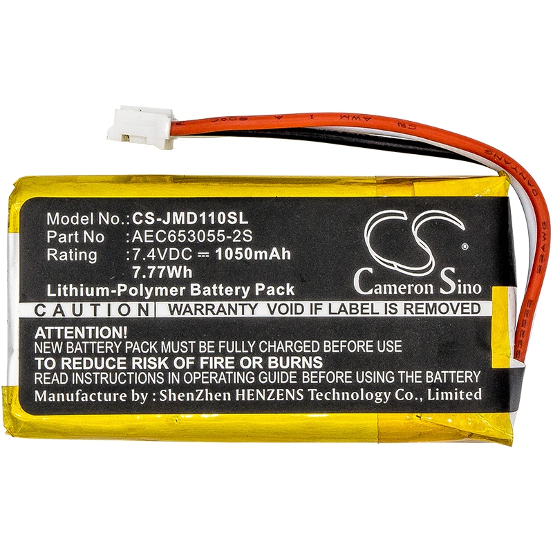 AEC653055 2S аккумулятора Cameron Sino 1050mAh для JBL Flip 1|Цифровые аккумуляторы| |