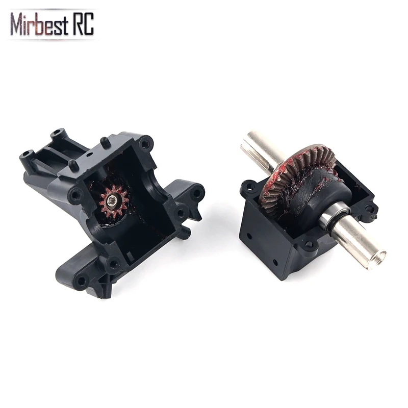 Mirbest RC diy Запчасти для Wltoys 12428 части 12423 RC части автомобиля металлический редуктор дифференциал Dear wave box 12428 аксессуары для обновления