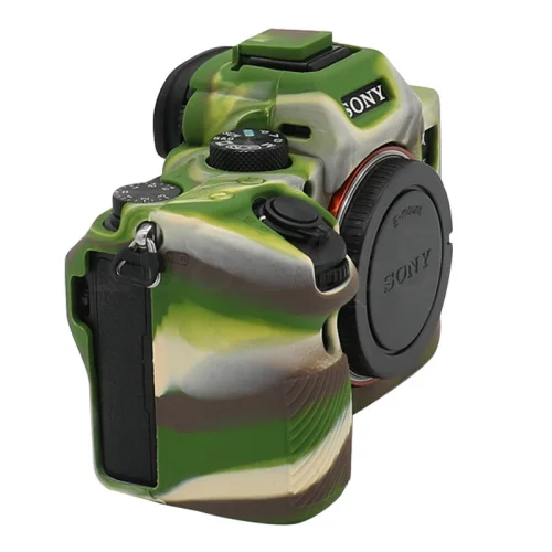 Силиконовая кожа брони чехол для корпуса протектор Sony Alpha A7 III/A7R III/A7M3 A7RM3/A9 ILCE 9