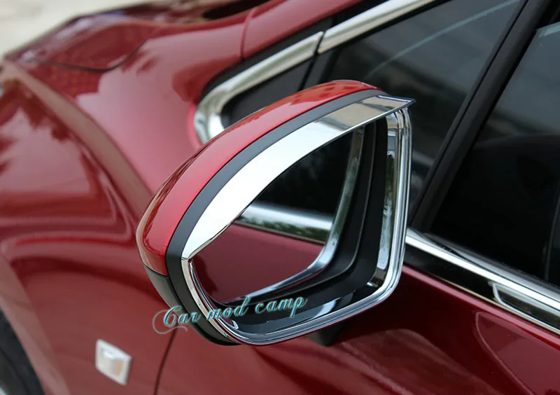 

For Chevrolet Cruze 2017 ABS Chrome Side Door Mirror Eyebrow Decoration Cover Trim 2pcs Car Styling Accessories!