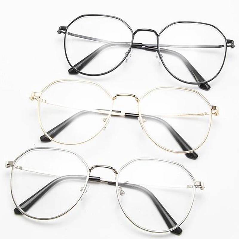 Wielokątne okulary dla osób z krótkowzrocznością – damskie okulary Lady Luxury retro, metalowe, lustro w stylu vintage 8 Wielokątne okulary dla osób z krótkowzrocznością damskie okulary Lady Luxury Retro Men metalowe okulary lustro w stylu Vintage-1.0 -1.5 -2.0 -2.5 -3.0 -3.5 -4.0 6