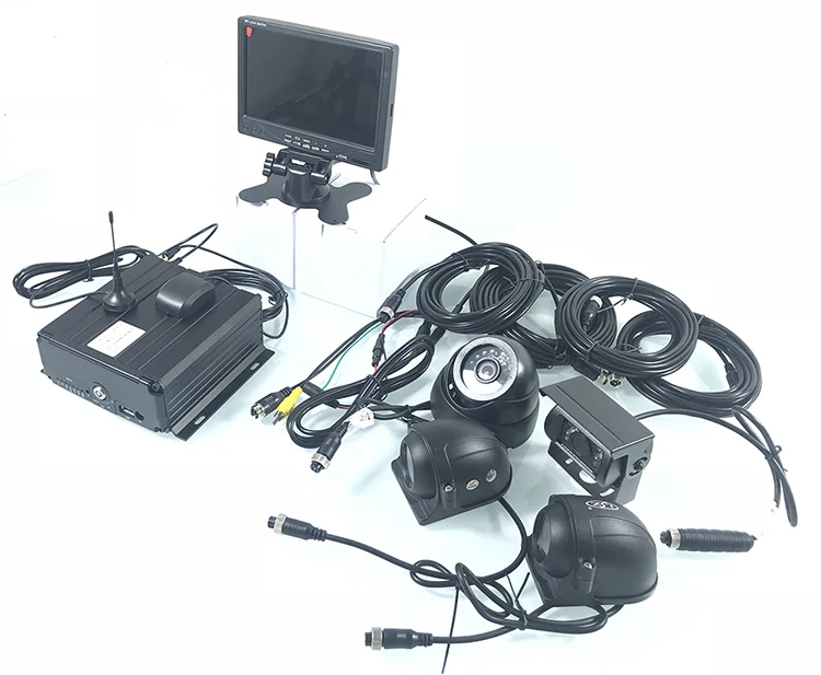 Áudio e Vídeo Kit de Monitoramento de Monitoramento do Canal Genuína Direto Lote Cartão 256g hd 4 3g Gps Caminhão Engenharia Veículo - Ônibus sd 14 áudio e vídeo 4 3G GPS caminhão